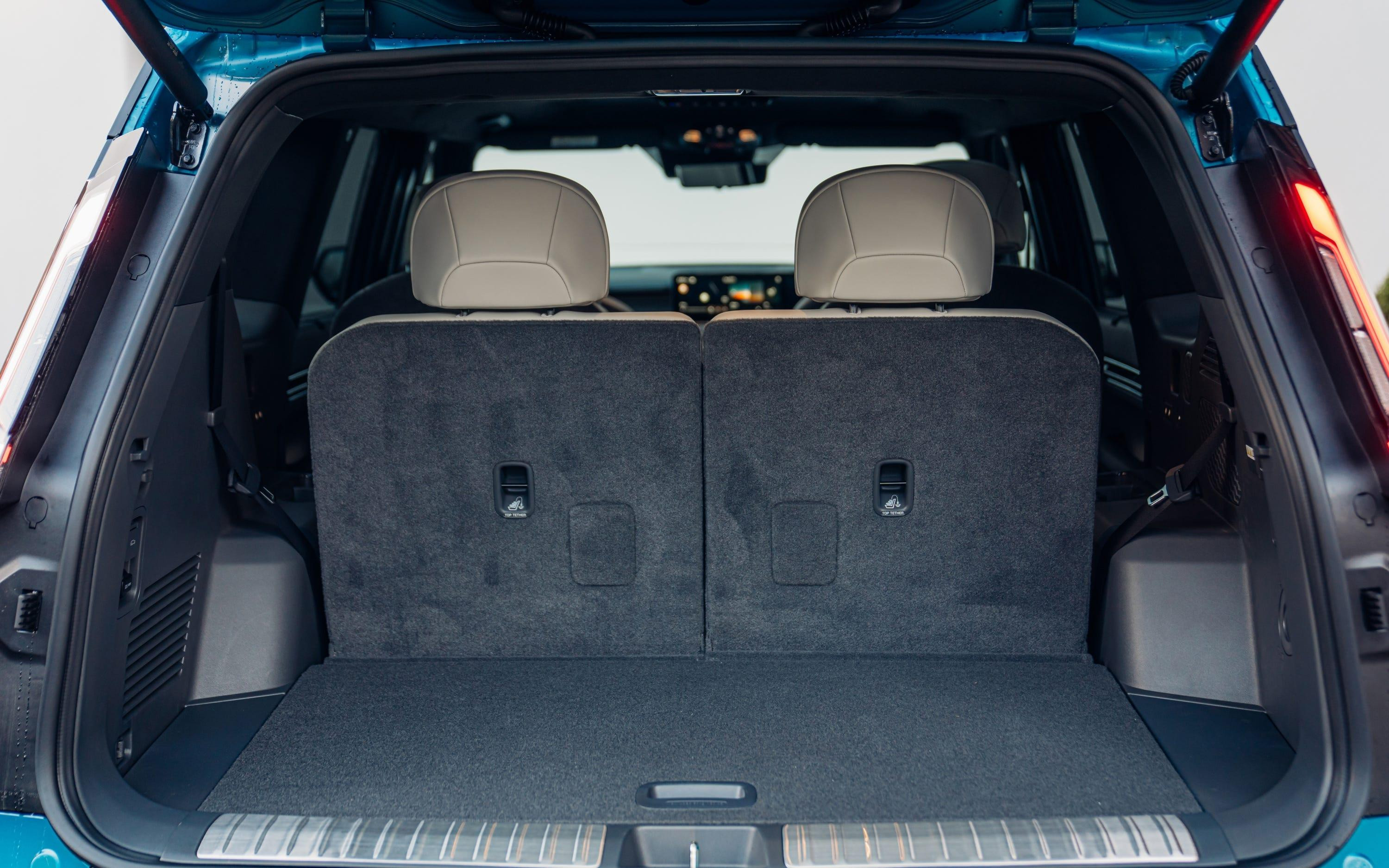 Kia EV9 boot space